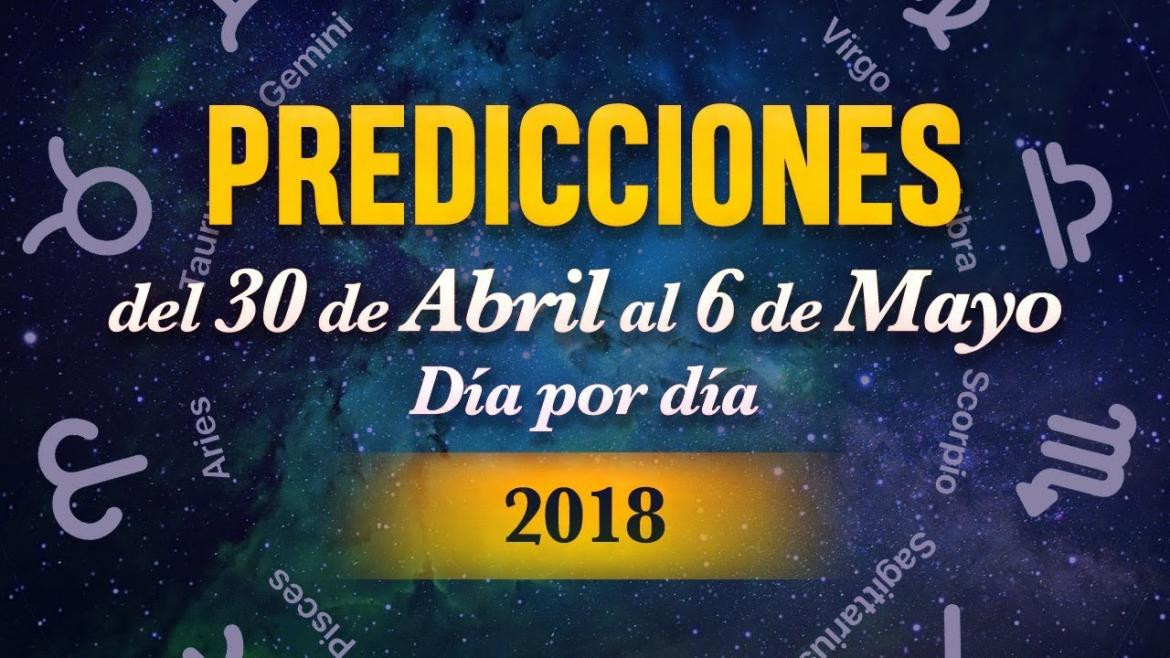 Astrología - pronósticos del 30 Abril al 6 de mayo