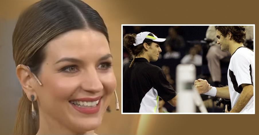 Marcela Kloosterboer, Federer, Gaudio, espectáculos, deportes