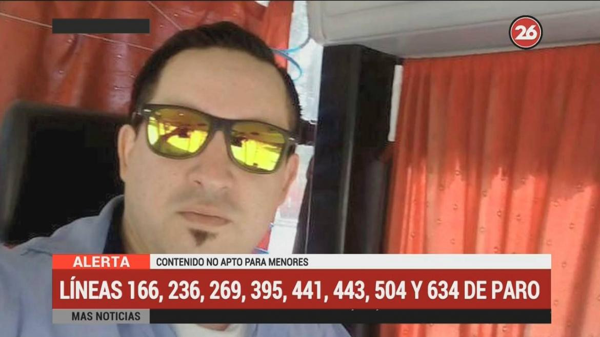 Ataque a colectivero en Moreno y 9 líneas de colectivos de paro (Canal 26)