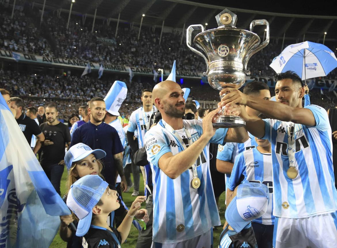 Racing campeón - Festejos en el Cilindro Agencia NA