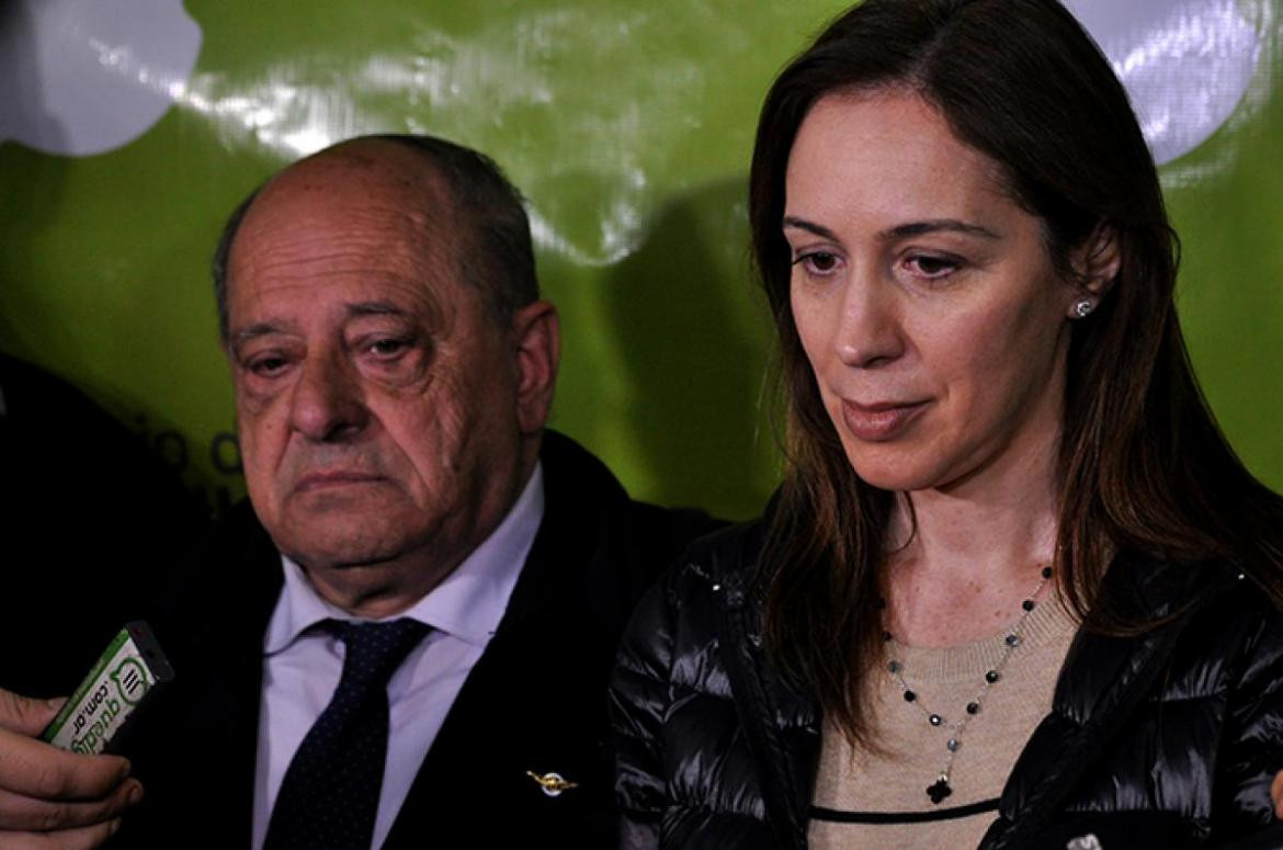 Carlos Arroyo y María Eugenia Vidal