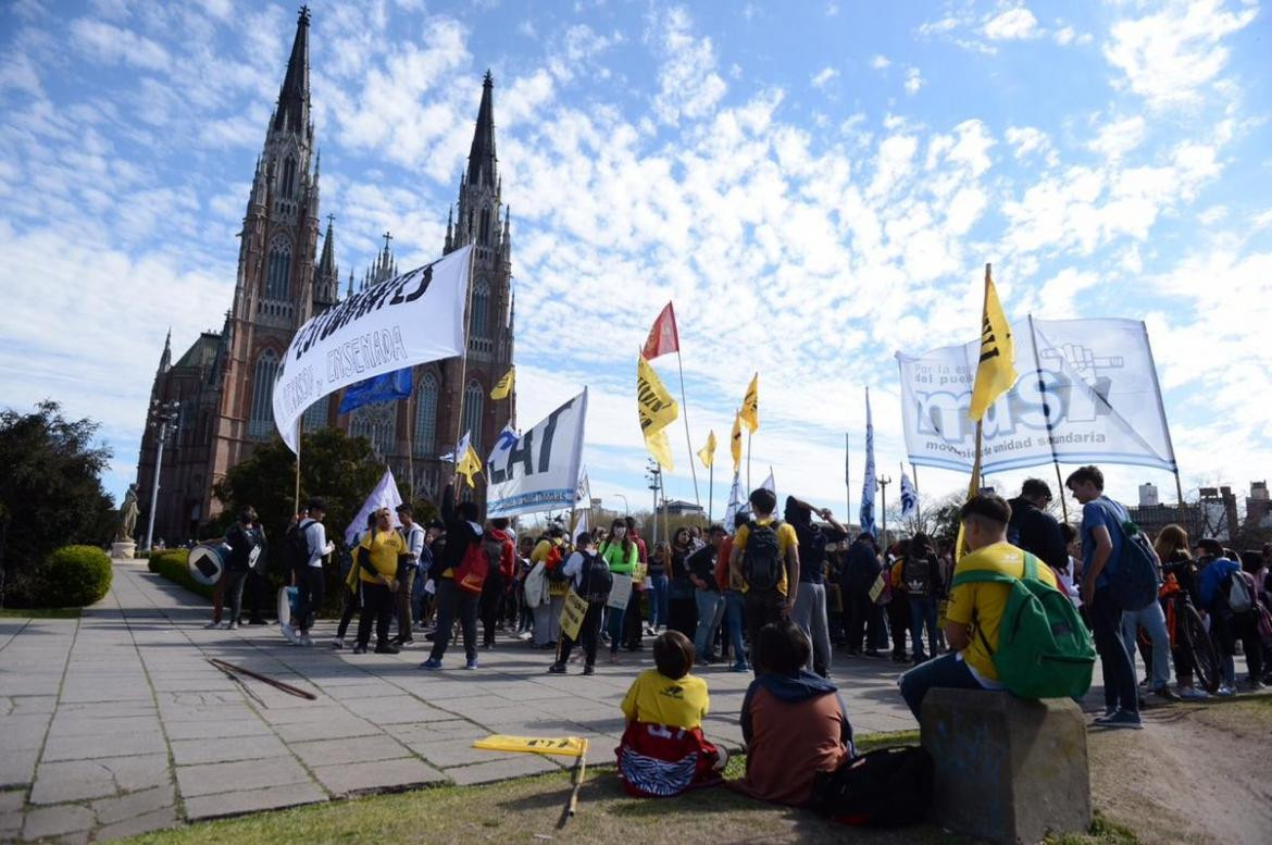Marcha aniversario por La Noche de los Lápices, Foto: Info Platense
