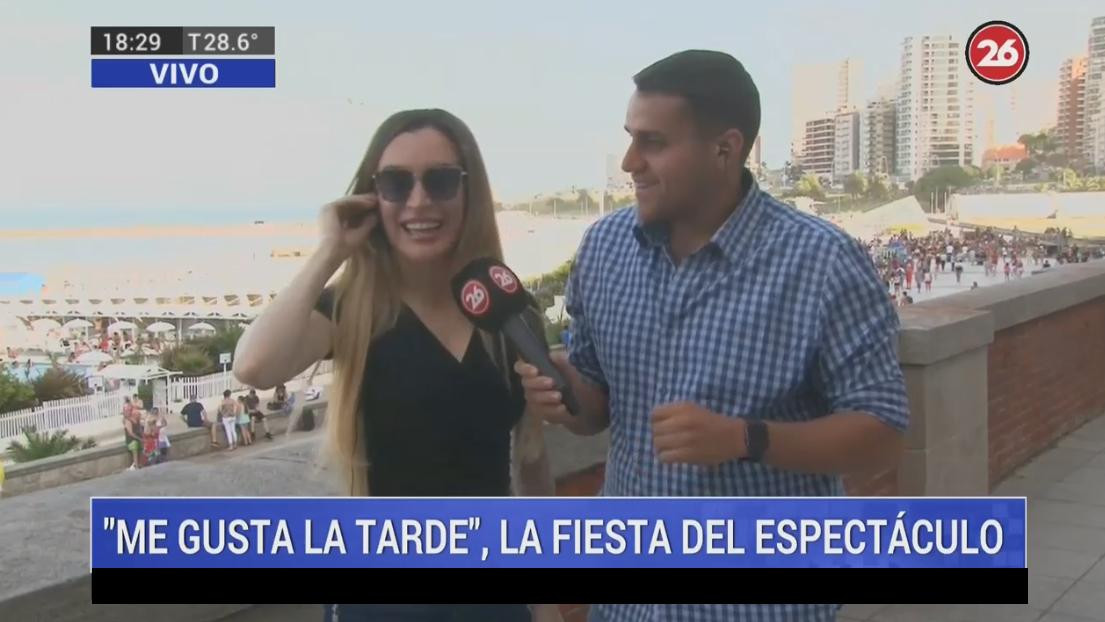 Fátima Florez en Me Gusta la Tarde, Canal 26