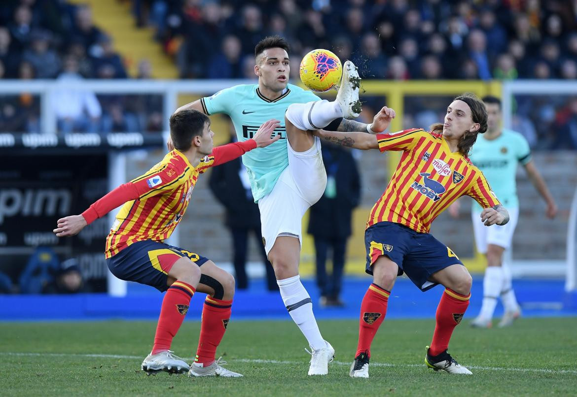 Inter vs Lecce, Serie A, fútbol italiano