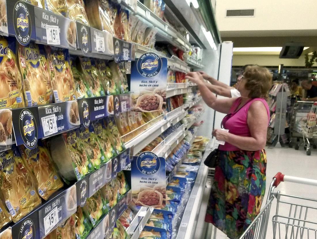 Canasta básica, alimentos, compras supermercados, NA