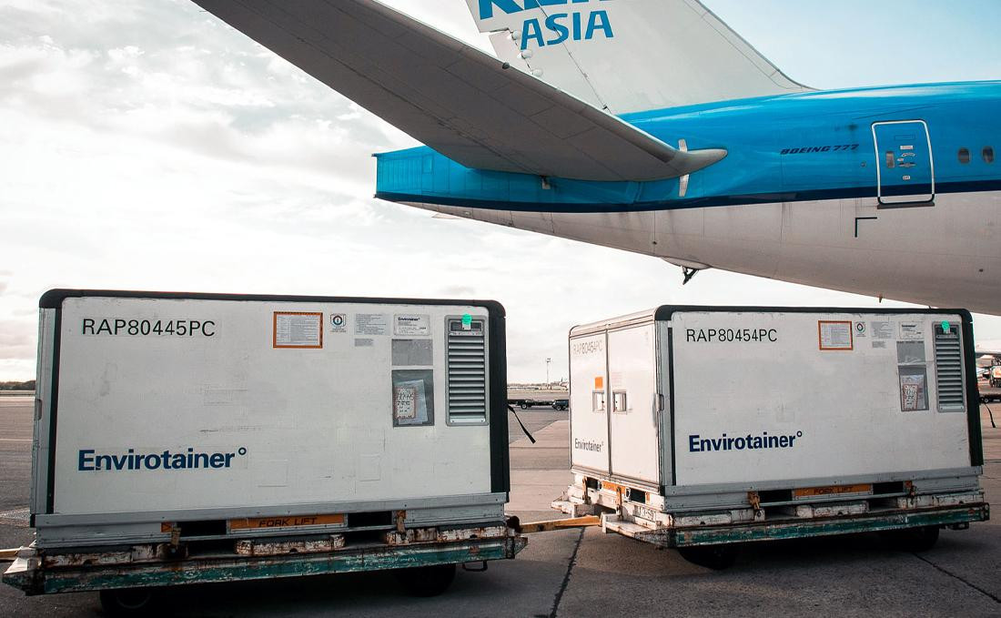 Vacuna contra coronavirus, AstraZeneca, Sistema Covax, KLM, Ezeiza, NA