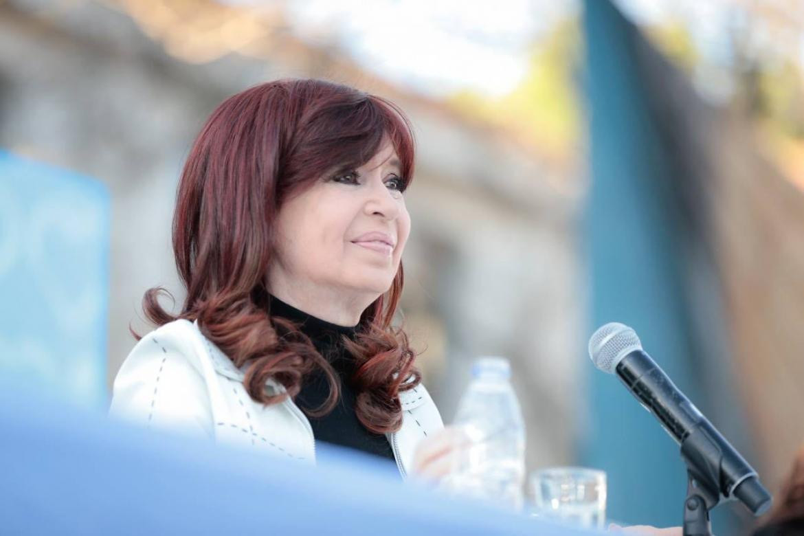 Cristina Kirchner en la ex Esma, foto presidencia