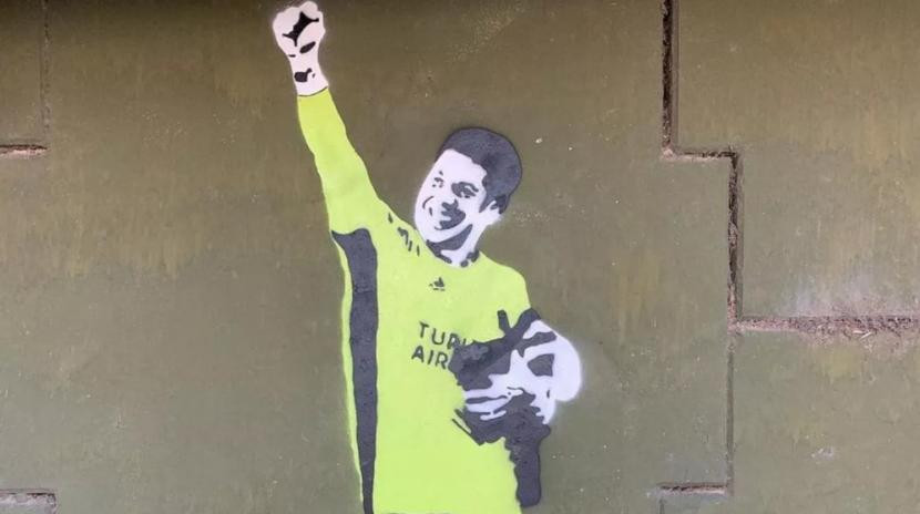 Mural a Enzo Pérez, NA