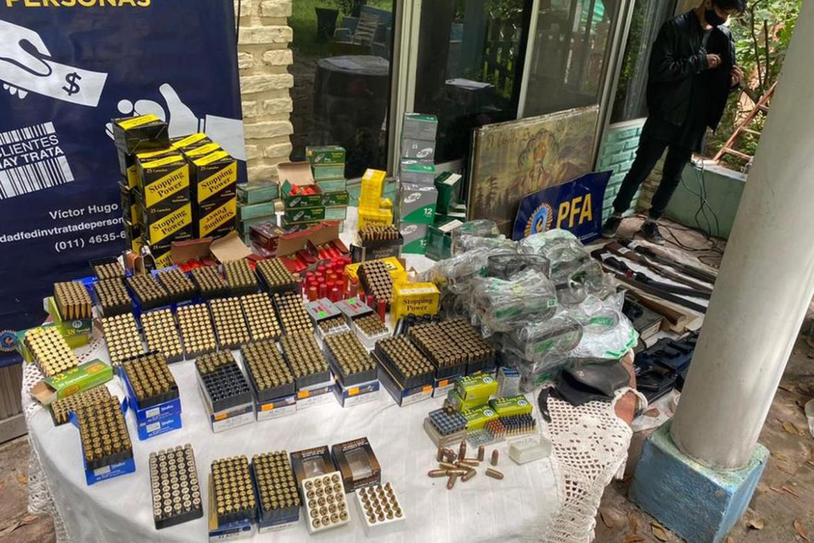 Secta en La Matanza denunciada por trata de personas, Foto: PFA