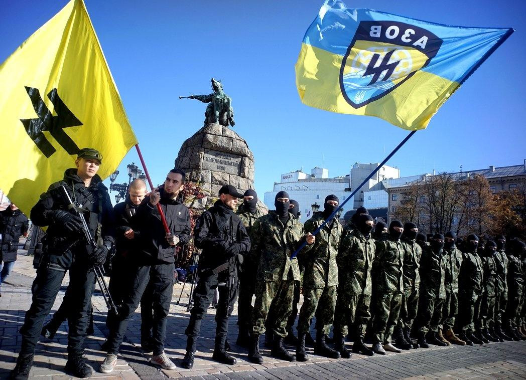 Batallón Azov, grupo neonazi de Ucrania