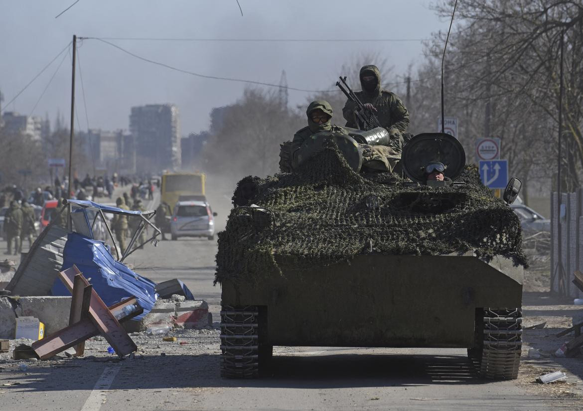Conflicto entre Rusia y Ucrania, tanque de guerra, Reuters
