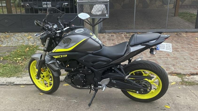 Moto de motochorro abatido, NA