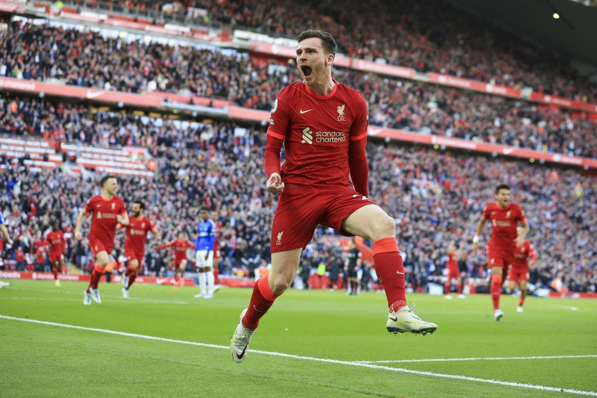 Festejo del Liverpool, Premier League, fútbol inglés, NA