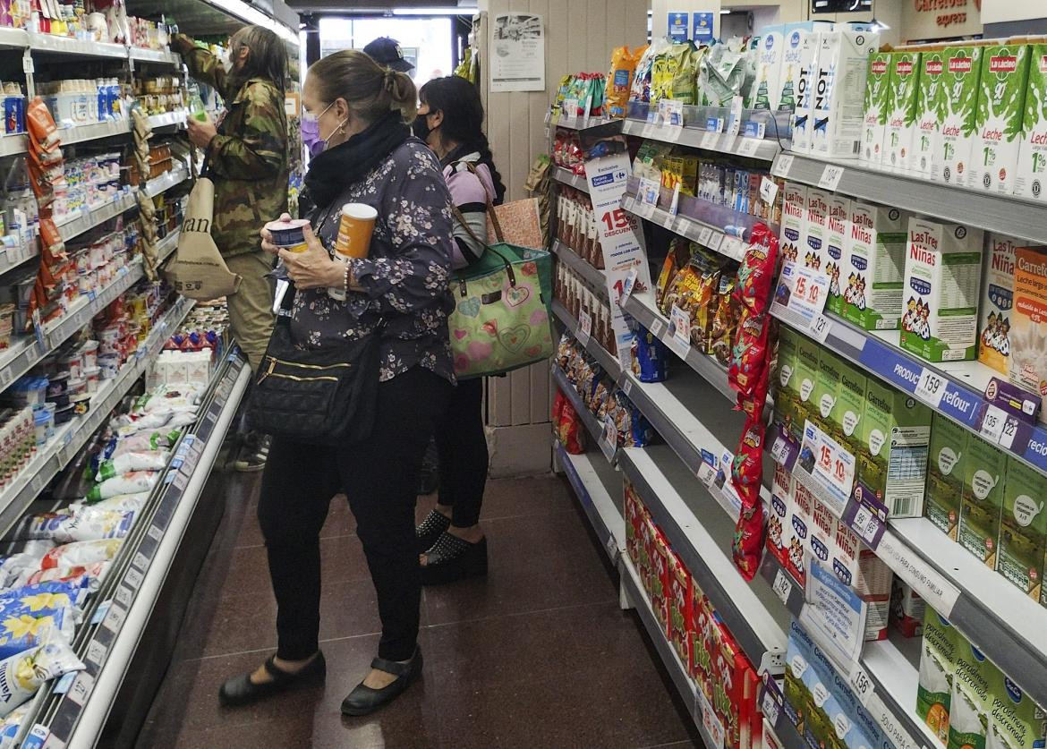 Supermercado, consumo, alimentos, inflación, NA