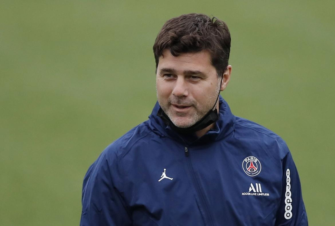 Mauricio Pochettino, PSG. Foto: Reuters.
