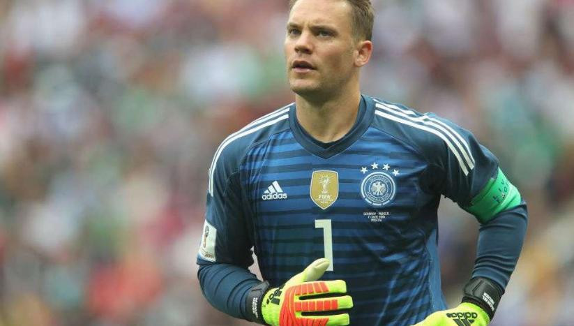 Manuel Neuer, arquero. Foto: NA