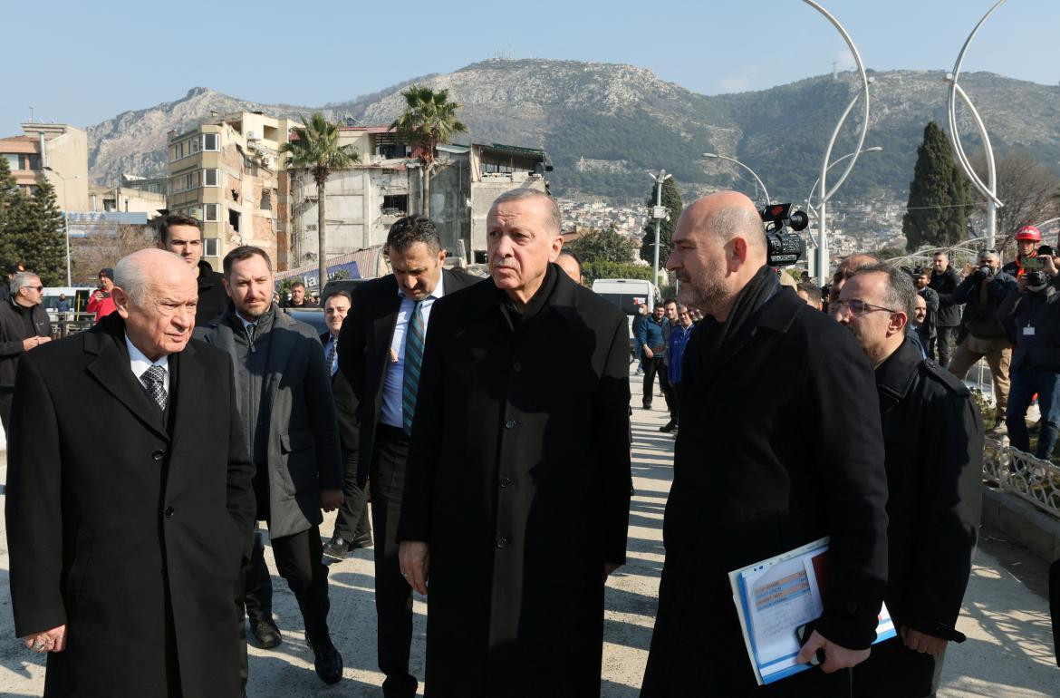 Erdogan visita las zonas afectadas por el terremoto_Reuters