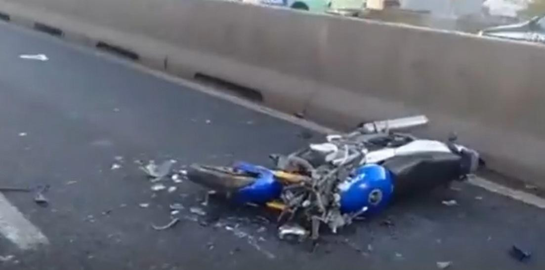 Choque fatal en autopsita Buenos Aires-La Plata, foto captura de video	