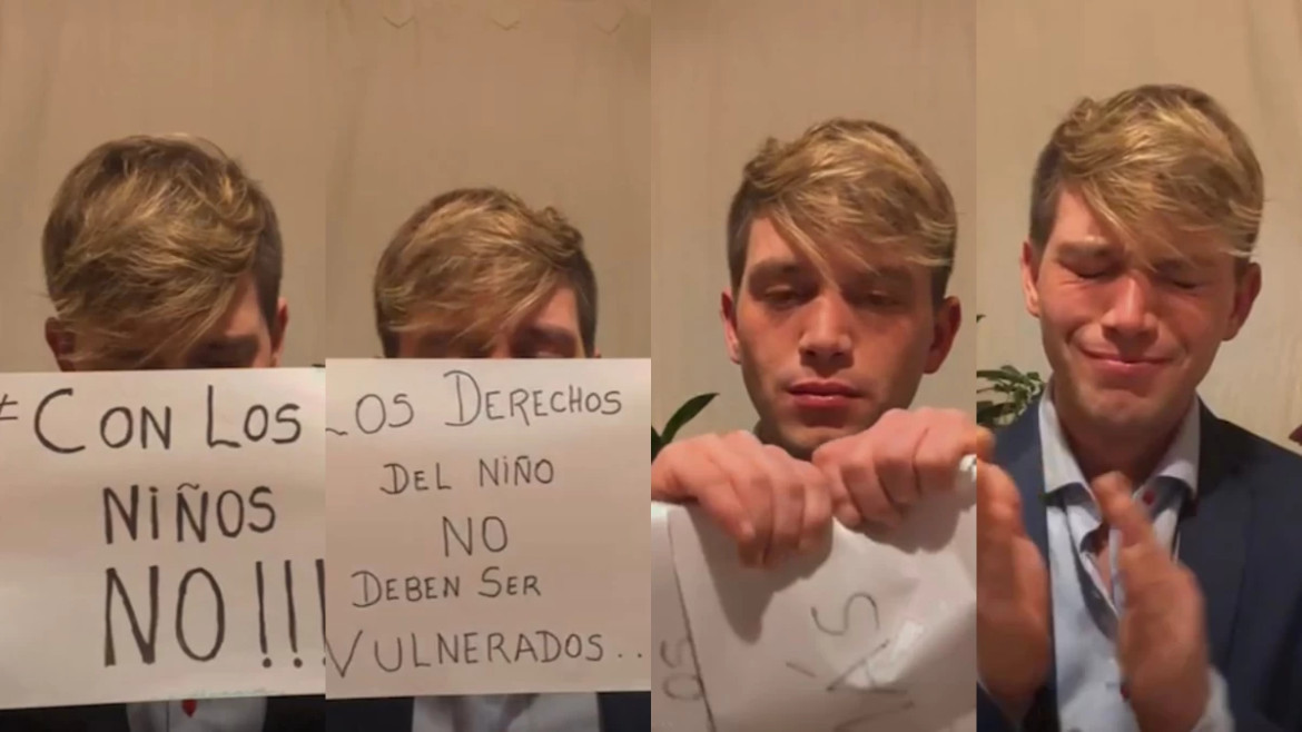 El vivo de Lucas Benvenuto. Foto: NA.