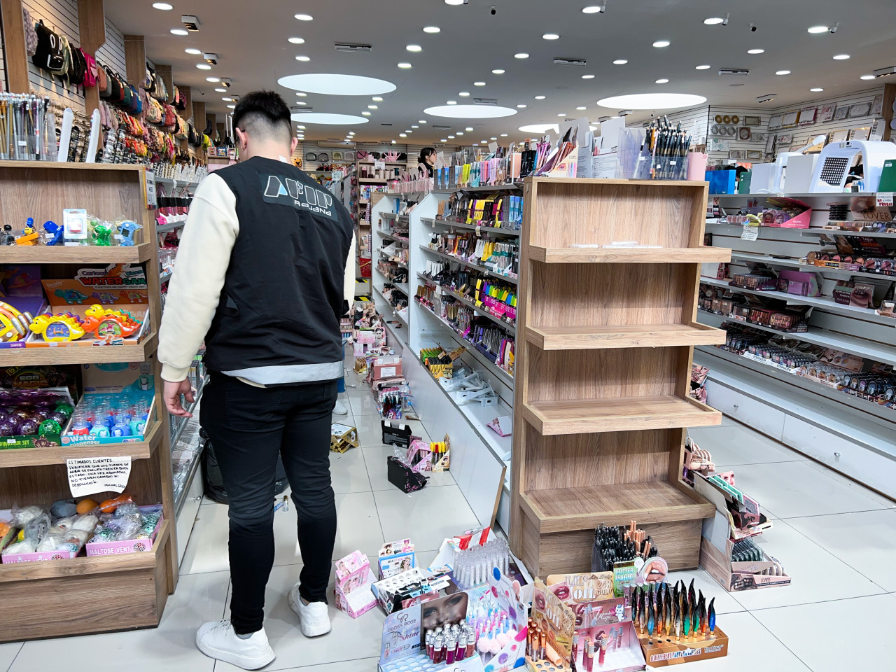 Controles sobre comercios del AMBA: la Aduana secuestró mercaderías en infracción. Foto: Aduana.