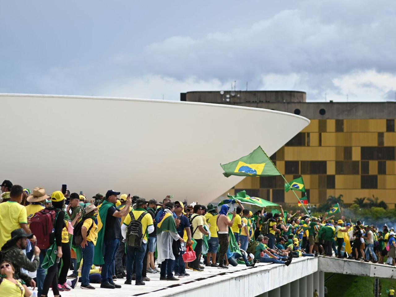 Intento de golpe de Estado en Brasil. Foto: EFE