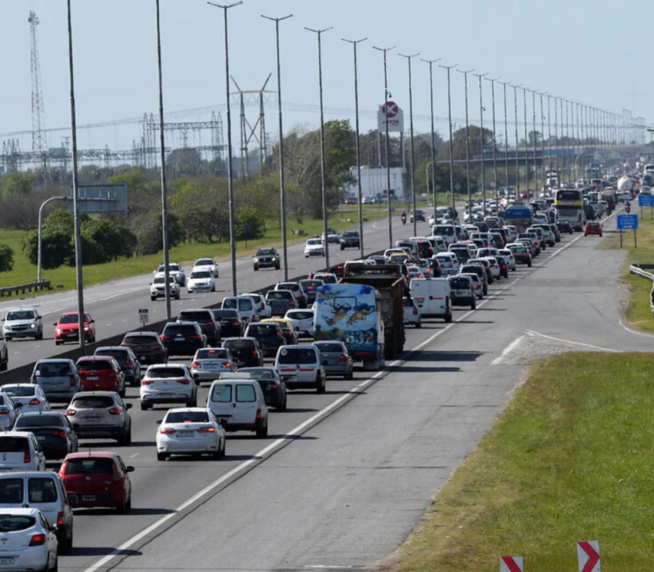 Ruta 2, temporada de verano. Foto: NA