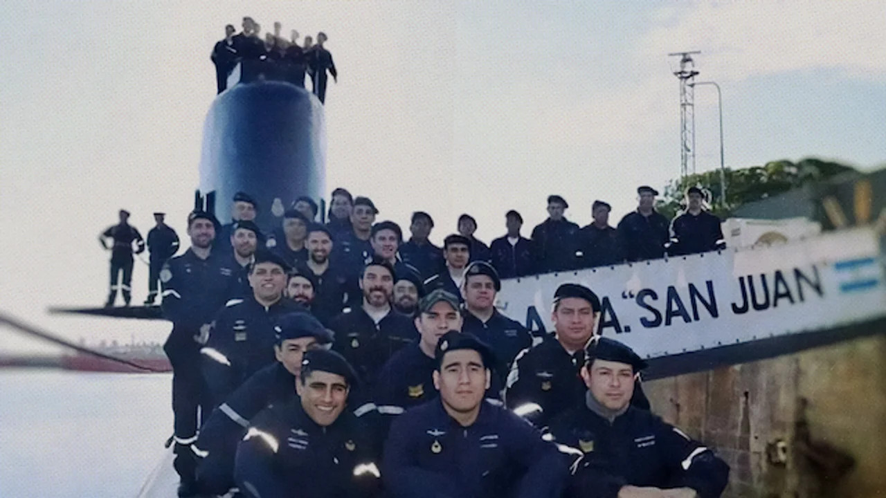 Tripulantes del ARA San Juan. Foto: NA