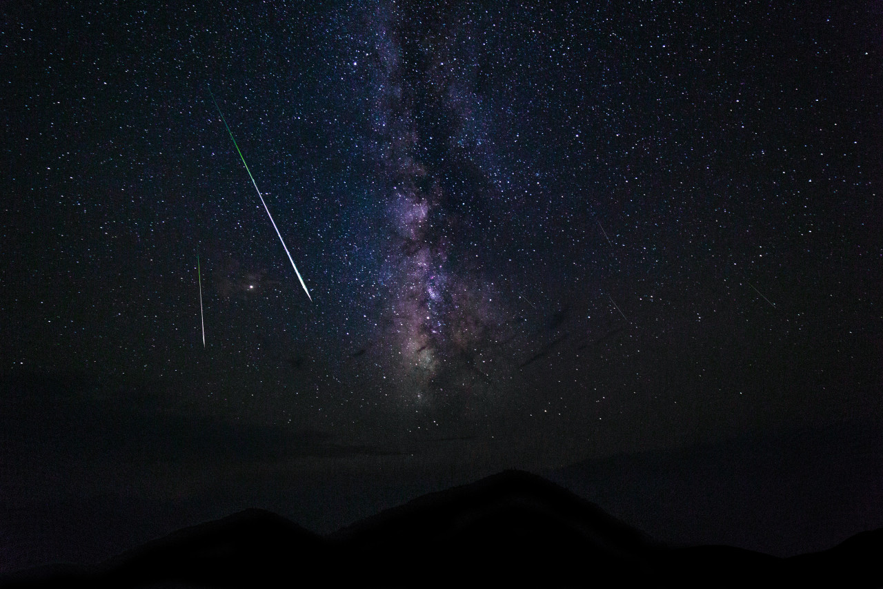 Lluvia de estrellas. Foto: Unsplash