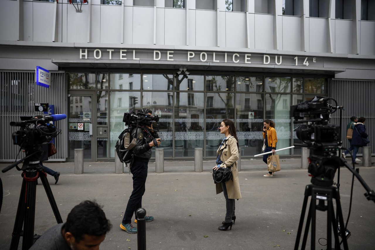 Gerard Depardieu bajo custodia policial. Foto: EFE.