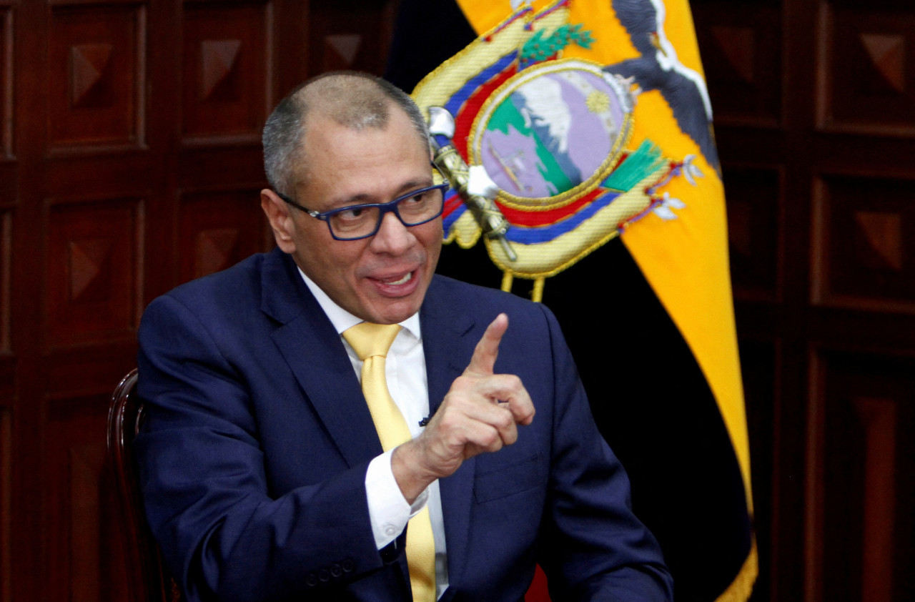 Jorge Glas, vicepresidente de Ecuador. Foto: Reuters.