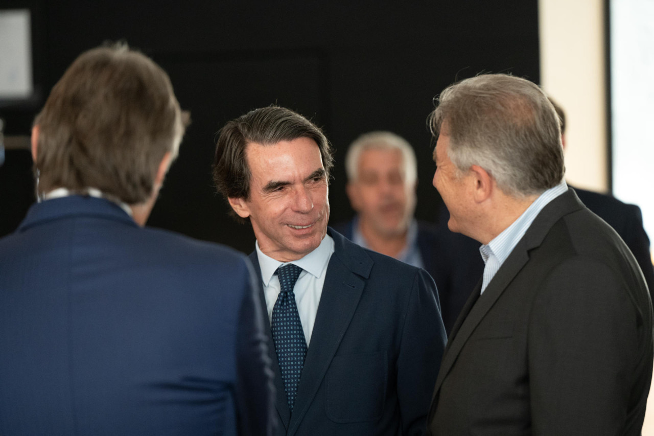 José María Aznar, expresidente del Gobienro español. Foto: EFE.