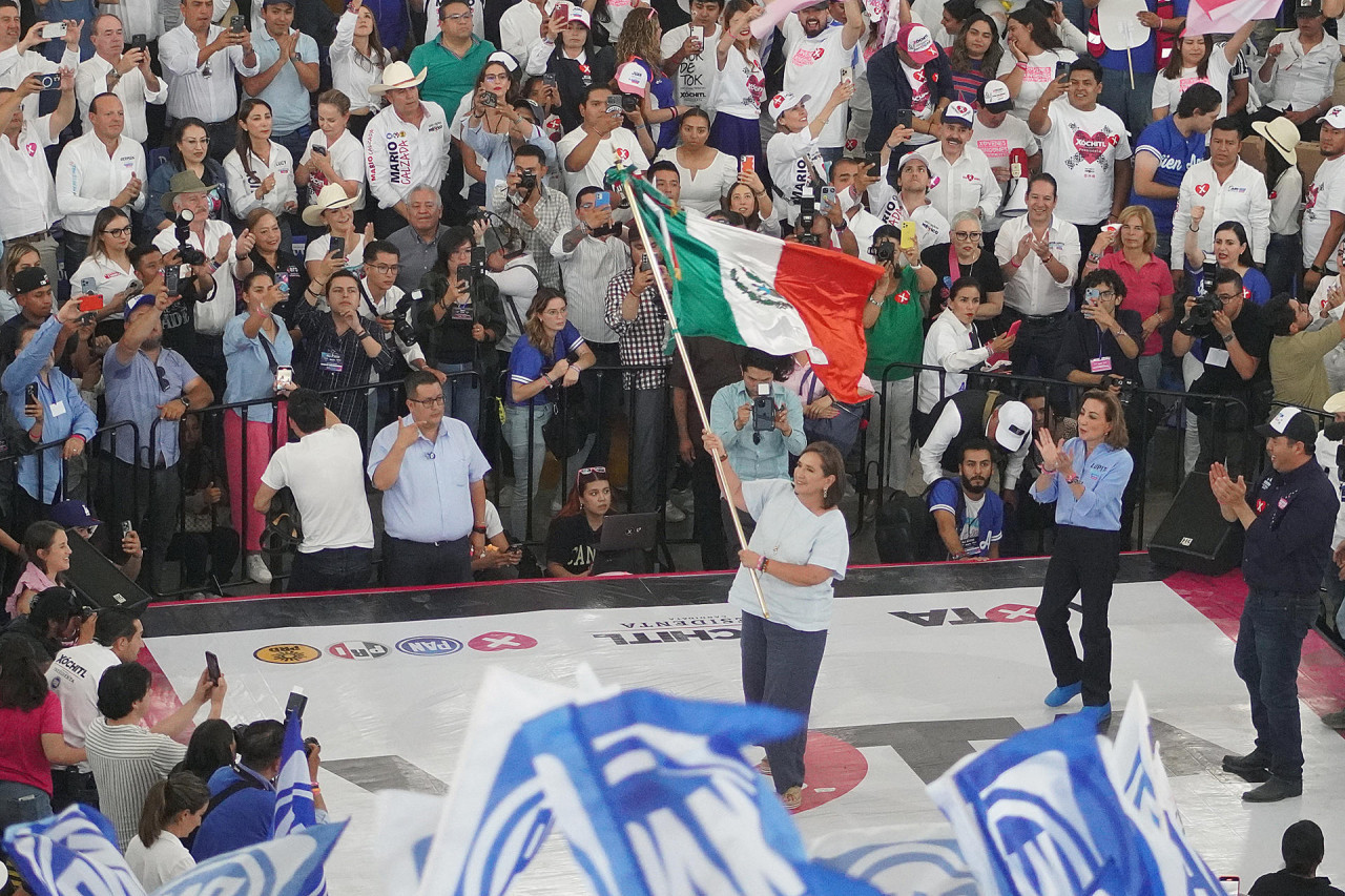 Xóchitl Gálvez, elecciones en México. Foto: EFE