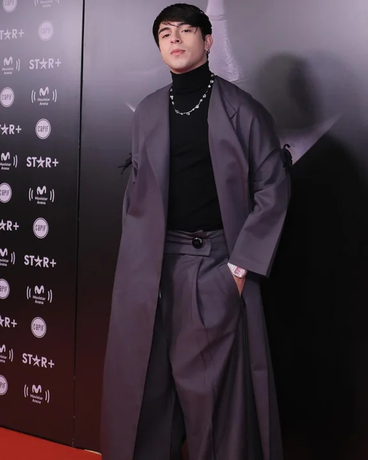 Rusherking en los Premios Gardel 2024. Foto: NA.