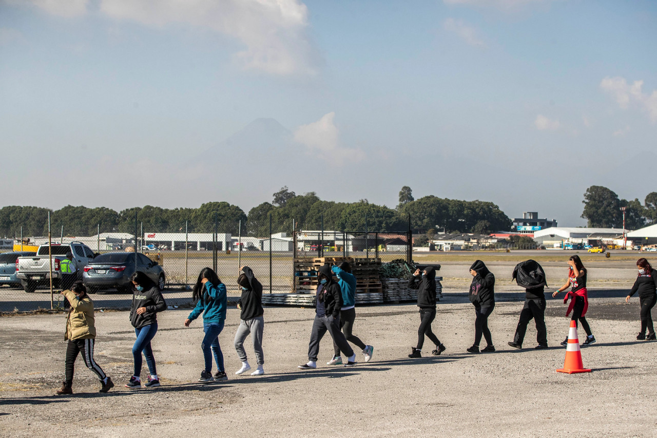 Migrantes deportados en Estados Unidos. Foto: EFE