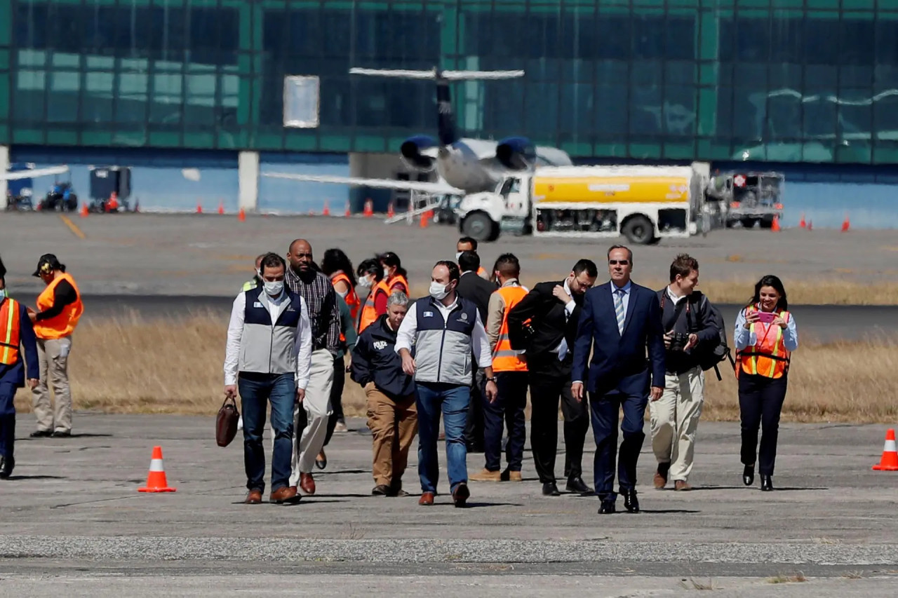 Migrantes deportados en Estados Unidos. Foto: EFE