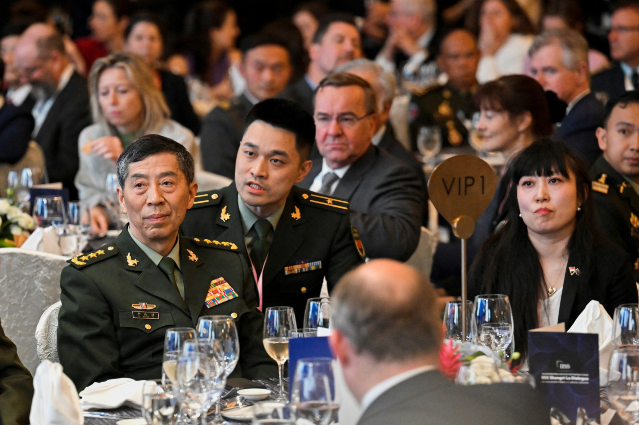 Li Shangfu, exministro de Defensa de China. Foto: Reuters.