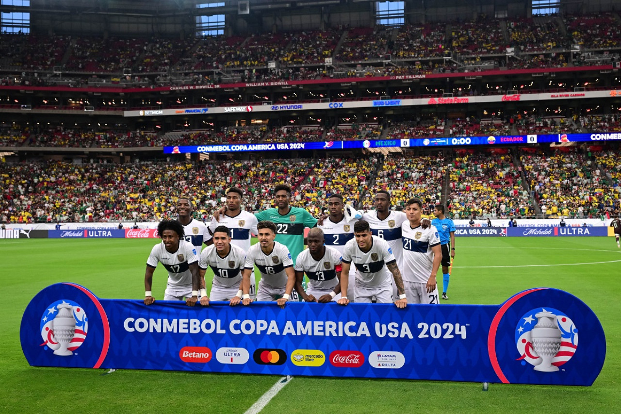 Ecuador vs México; Copa América 2024. Foto: Reuters