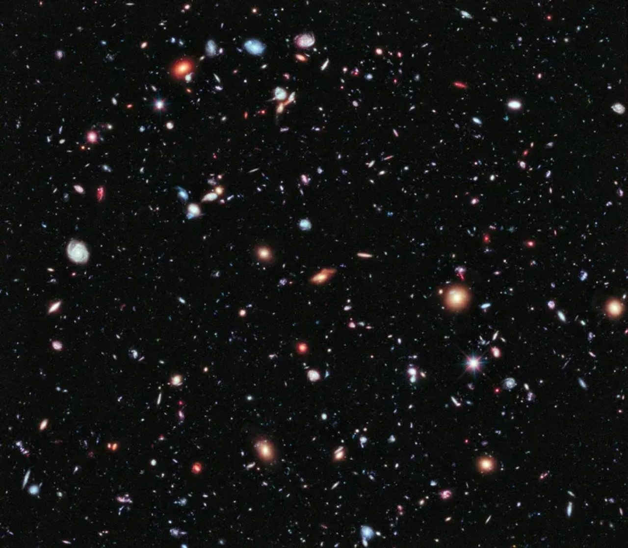 "Hubble Ultra Deep Field". Foto: NASA.