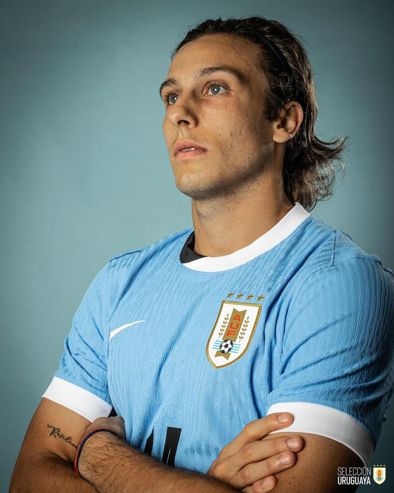 Agustín Canobbio, delantero de la selección de Uruguay. Foto: Instagram/agus_cano7