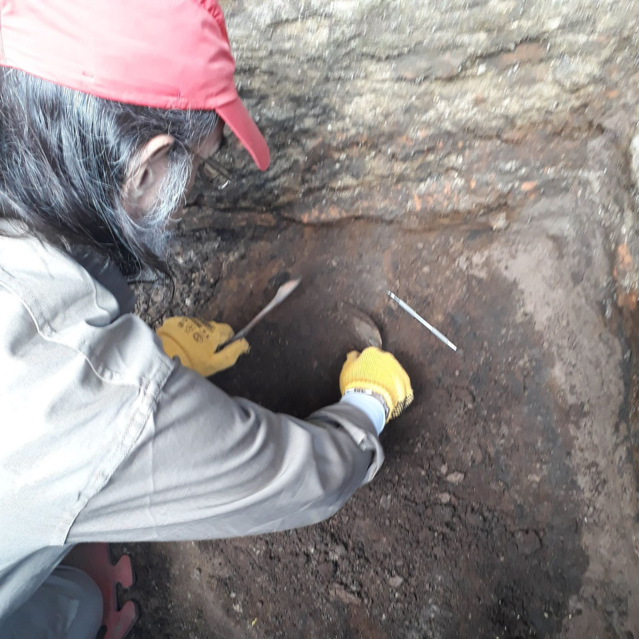 Excavación del Cabildo . Foto/X: @cabildonacional