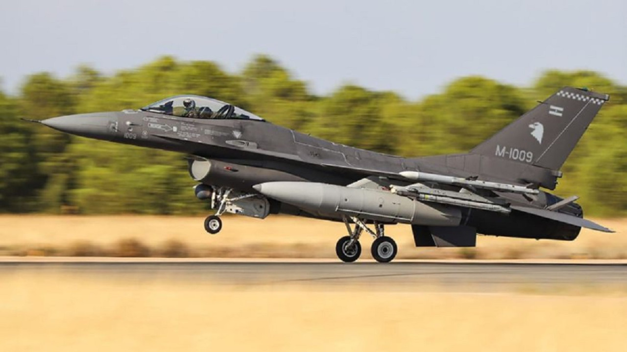 Aviones caza F-16. Foto: archivo