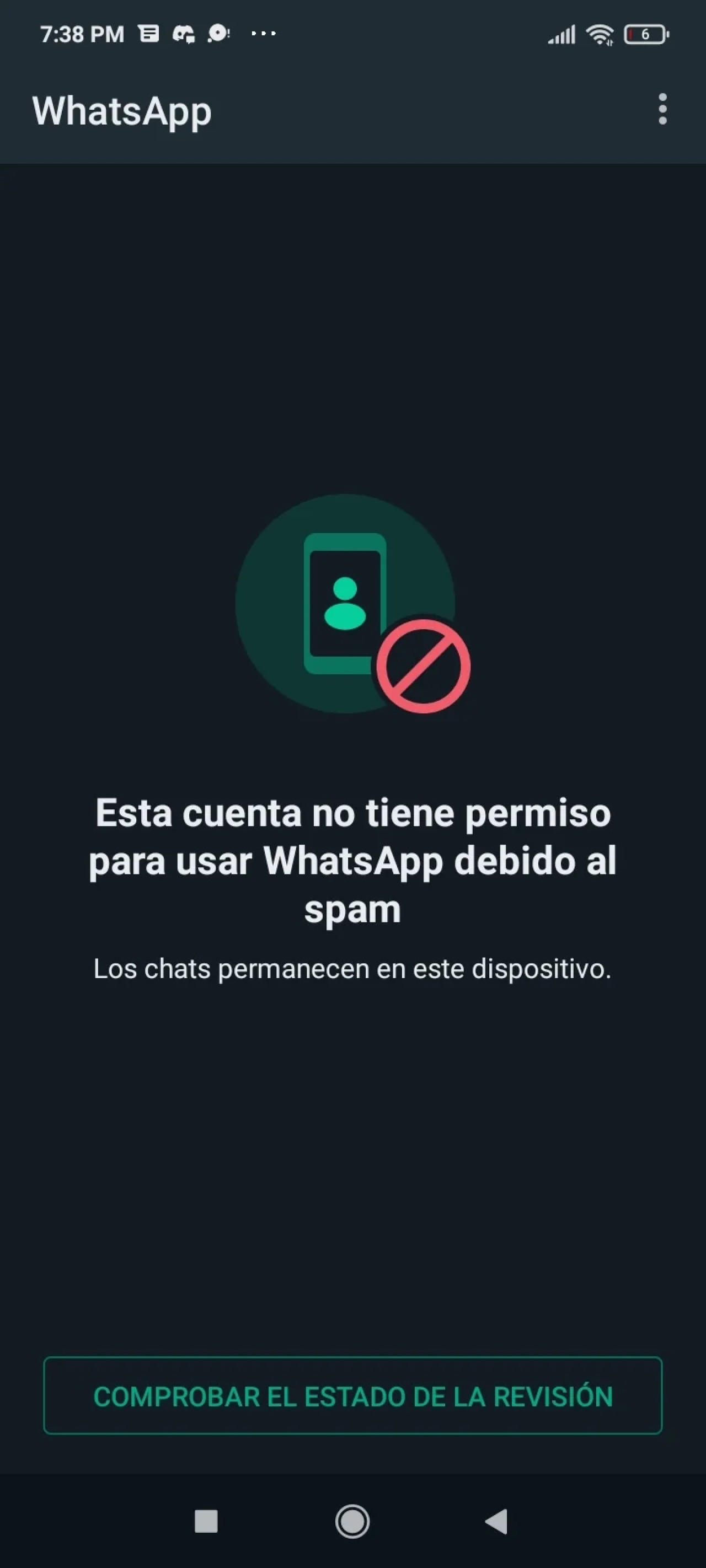 WhatsApp. Foto: Captura