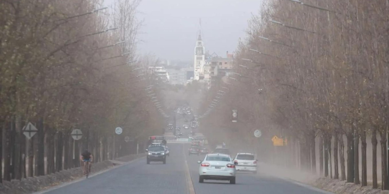 Viento Zonda en Mendoza.