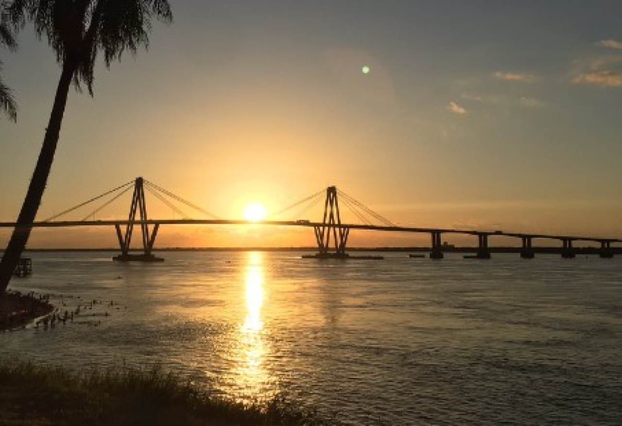 Costanera de Corrientes. Foto: X