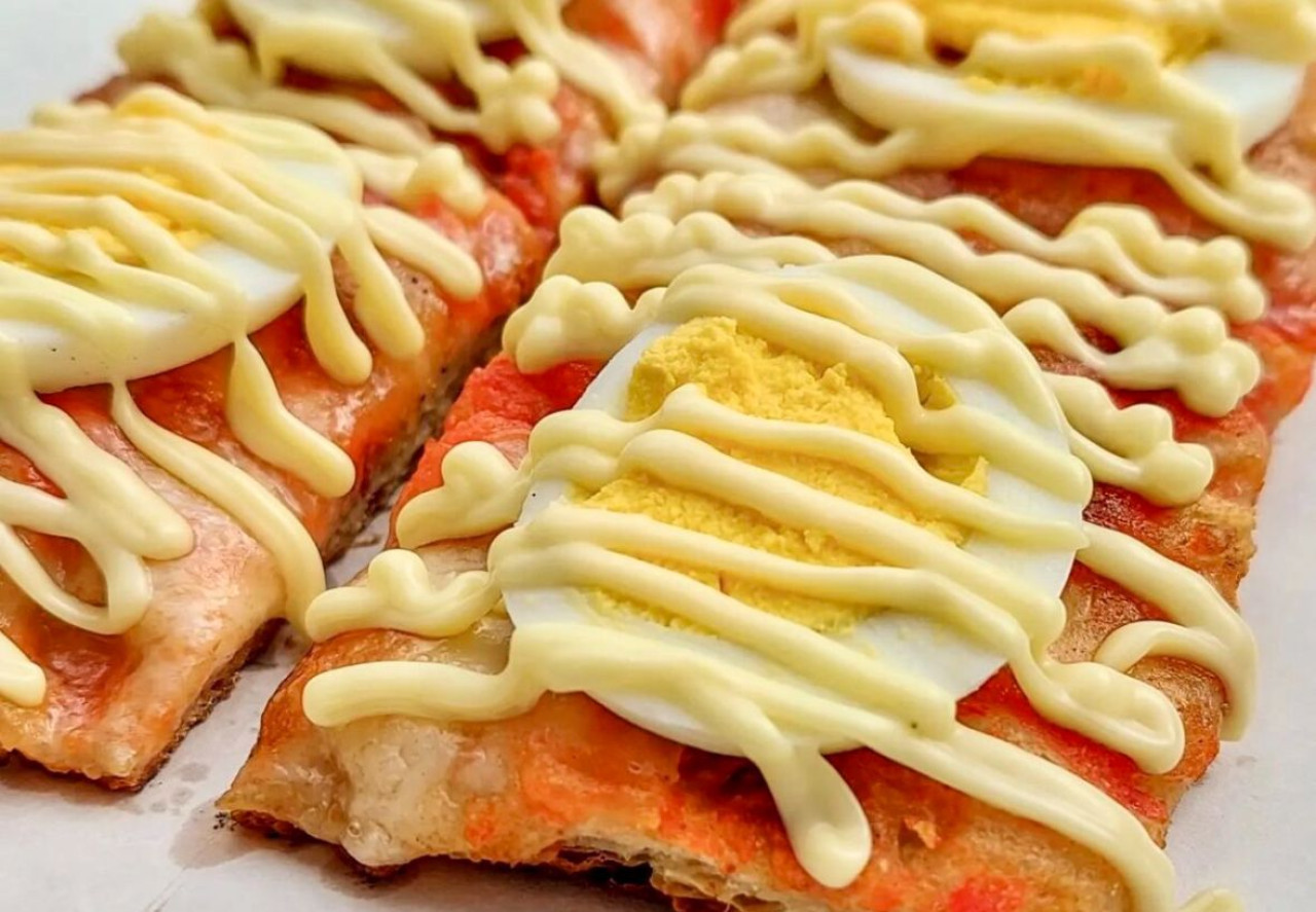 Pizza Rossini. Foto: X