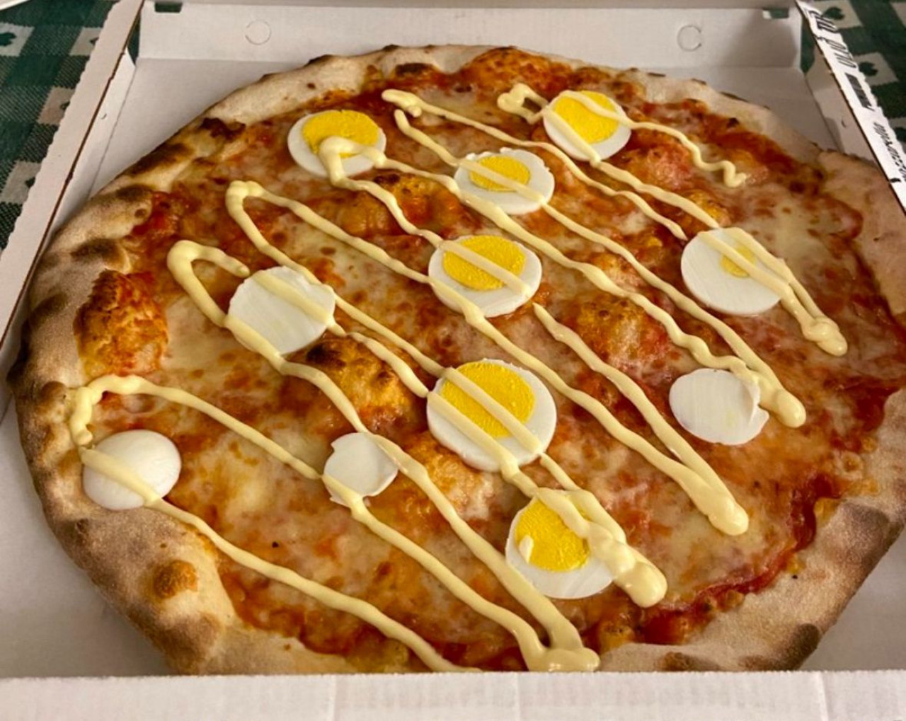 Pizza Rossini. Foto: X