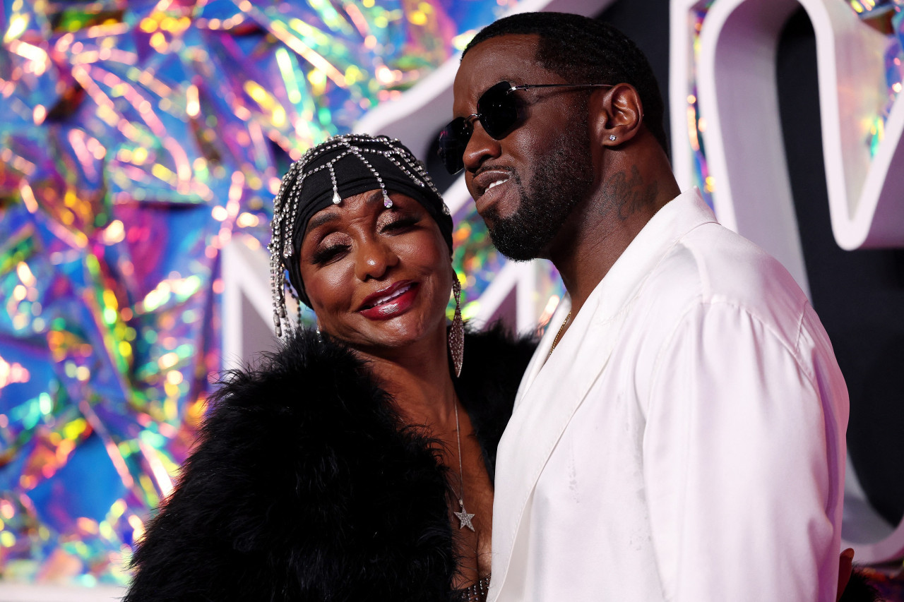 Janice Small y Sean Diddy Combs. Foto: Reuters.