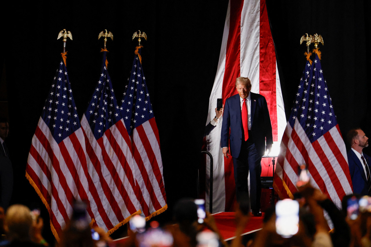 Donald Trump, elecciones en EEUU. Foto: Reuters