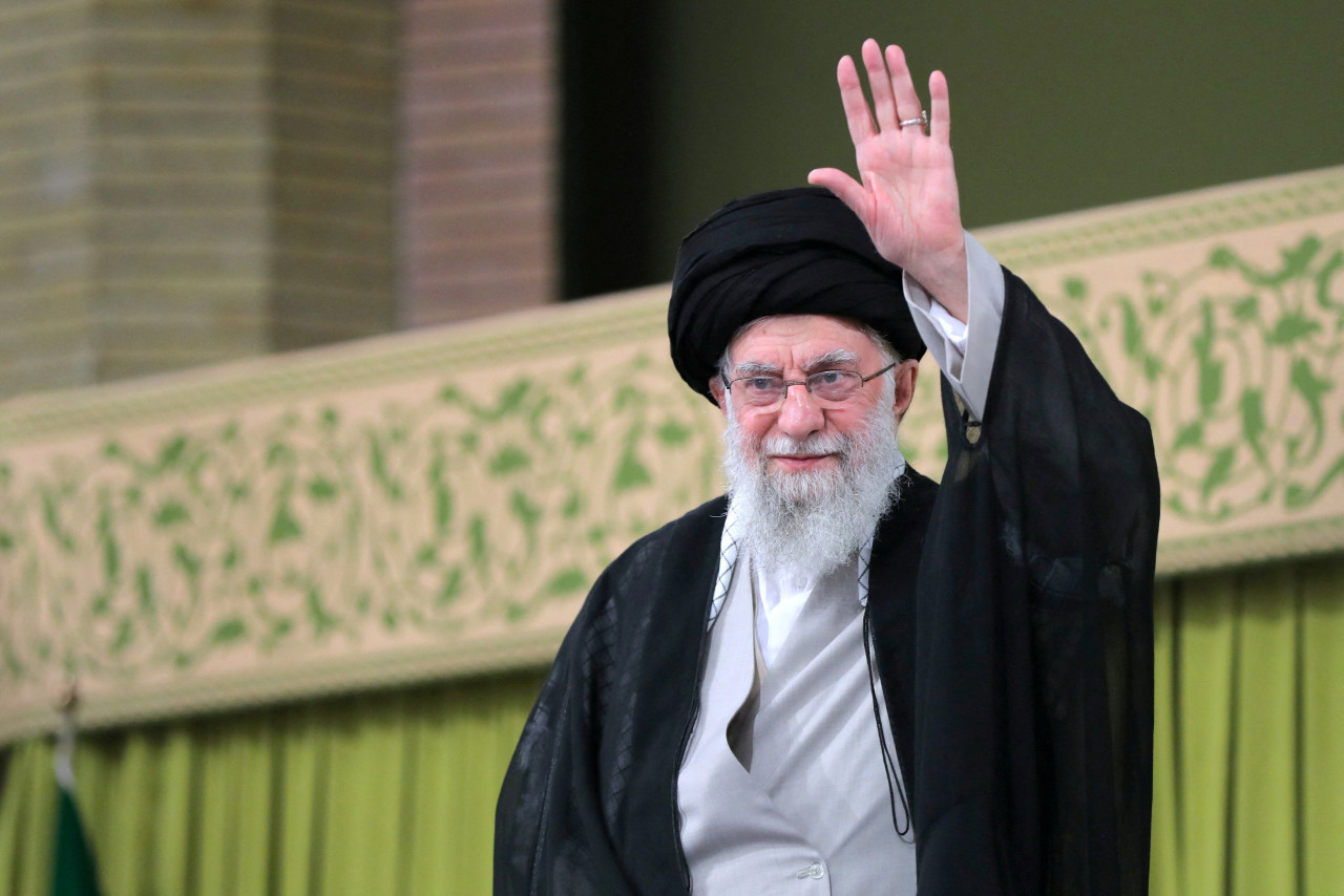 Ali Jameneí, líder supremo de Irán. Foto: REUTERS.