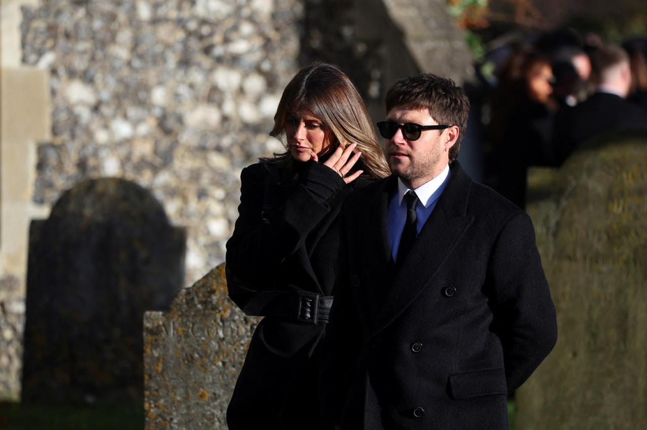 Niall Horan en el velorio de Liam Payne. Foto: Reuters.
